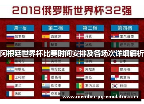 阿根廷世界杯比赛时间安排及各场次详细解析