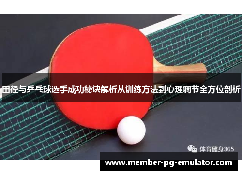 田径与乒乓球选手成功秘诀解析从训练方法到心理调节全方位剖析